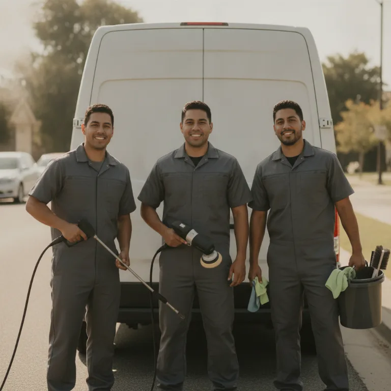 Detalhe Automóvel equipe em Paulinia